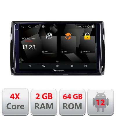 Navigatie Skoda Kodiaq 5230-KODIAQ Android Ecran 720P Quad Core 2+64 carplay android auto