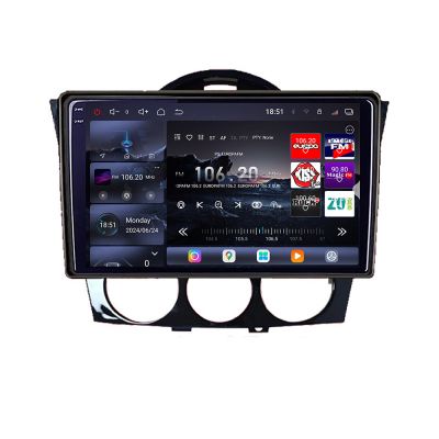 Navigatie Mazda RX8 2008-2011 Android radio gps internet 8 core QLED 2K 12+256GB 360 Edotec