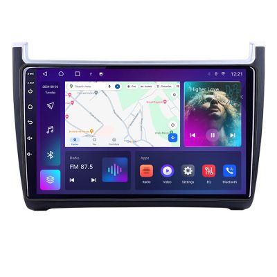 Navigatie VW Polo 2014- C-655 Android Octa Core Ecran 2K QLED GPS 4G 4+32GB 360 KIT-655+EDT-E409-2K