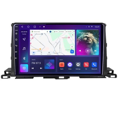 Navigatie Toyota Highlander 2013-2018 Android ecran Qled 2K Octa core 4+32 KIT-highlander13+EDT-E410-2K