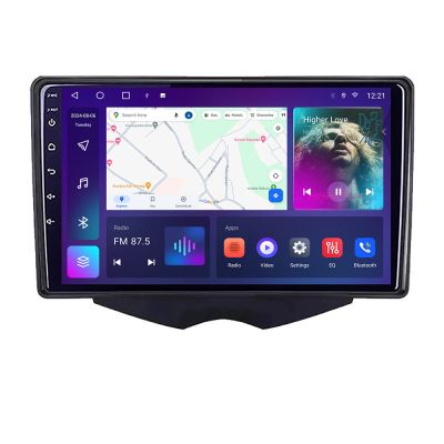 Navigatie Hyundai Veloster Android Octa Core Ecran 2K QLED GPS 4G 4+32GB 360 kit-veloster+EDT-E409-2K