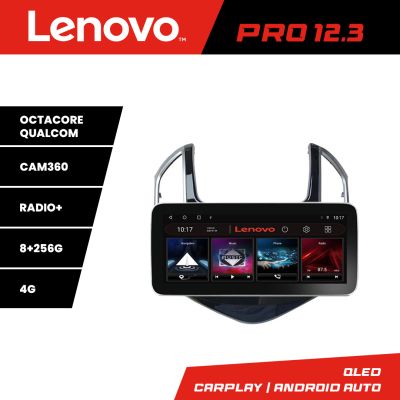 Navigatie Chevrolet Cruze 2013-K-1267 Lenovo PRO 8+256 12.3 inch qled android 4G DSP gps internet