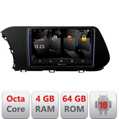 Navigatie Hyundai I20 2020- 5510-i20 Android Octa Core 720p 4+64 DSP 360 camera carplay android auto