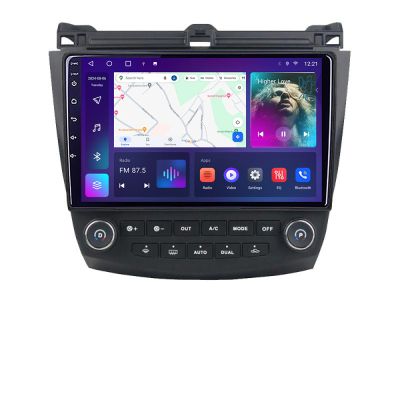 Navigatie Honda Accord 2004-2008 C-accord Android Octa Core Ecran 2K QLED GPS 4G 4+32GB 360 KIT-ACCORD+EDT-E410-2K