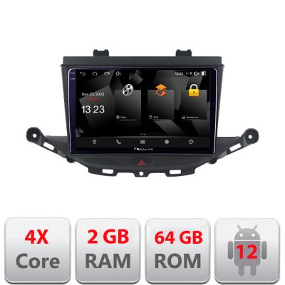 Navigatie Opel Astra K 5230-ASTRAK Android Ecran 720P Quad Core 2+64 carplay android auto