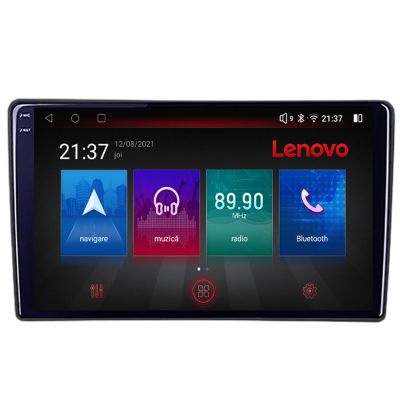 Navigatie dedicata Lenovo Ford Fiesta 2020- Octacore, 8 Gb RAM, 128 Gb Hdd, 4G, Qled 2K, DSP, Carplay AA, 360,Bluetooth