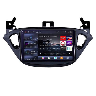 Navigatie Opel Corsa 2013-2016 Edotec Kit-corsa 8 core QLED 2K 12+256GB 360 Android Waze USB Navigatie Internet Youtube Radio