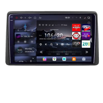 Navigatie Dacia Duster dupa 2019 Edotec Kit-199 8 core QLED 2K 12+256GB 360 Android Waze USB Navigatie Internet Youtube Radio