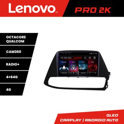 Navigatie Hyundai I30 2018-2021 Lenovo 8 core QLED 2K 4+64 360 Android Waze USB Navigatie Internet Youtube Radio