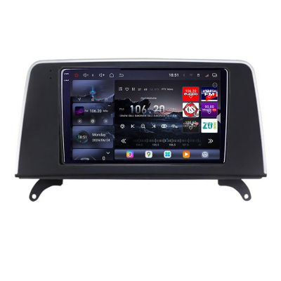 Navigatie BMW X5 X6 2009-2014 CIC 8 core QLED 2K 12+256GB 360 Android Waze USB Navigatie Internet Youtube Radio Edotec