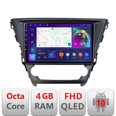 Navigatie Toyota Avensis 2015-2019 Android Ecran QLED octa core 4+64 carplay android auto KIT-avensis-15+EDT-E310V3