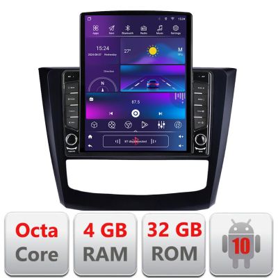 Navigatie Renault Kadjar facelift 2019-2022 dedicata Ouad core 4+32 ecran vertical 9.7" DSP 360 FHD AHD Android radio gps internet  kit-9030-facelift+EDT-E709+kit-9030-facelift10-9