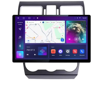Navigatie Subaru Forester XV Qled 2K Octa Core 4+32 LTE 4G DSP Wifi 5Ghz android auto carplay radio gps internet kit-062-2019+EDT-E413-2K