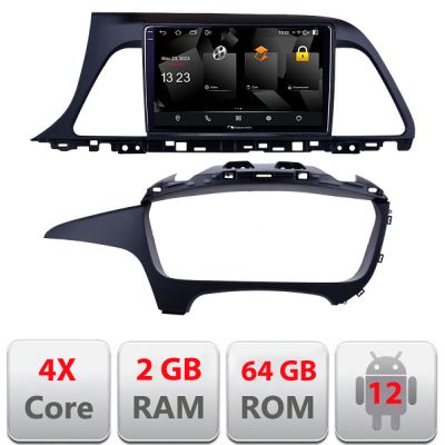 Navigatie Hyundai Sonata 5230-417 Android Ecran 720P Quad Core 2+64 carplay android auto
