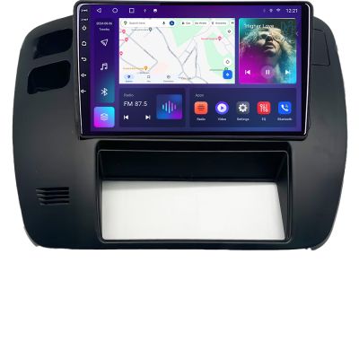 Navigatie Nissan Patrol 2000-2005 QLED 2K Octa core 4+32 DSP 360 Optic FHD internet gps radio carplay android auto kit-patrol-old+EDT-E409-2K