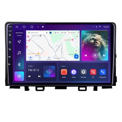 Navigatie Kia Stonic 2016-2020 Android Octa Core Ecran 2K QLED GPS 4G 4+32GB 360 KIT-stonic+EDT-E409-2K