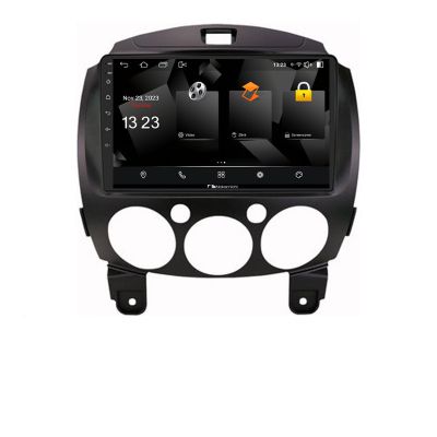 Navigatie Mazda 2 2007-2013 Android radio gps internet quad core 2+64 carplay android auto