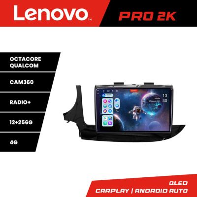 Navigatie Opel Mokka 2016- Lenovo Kit-MOKKA2 8 core QLED 2K 12+256 360 Android Waze USB Navigatie Internet Youtube Radio