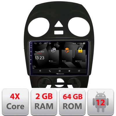 Navigatie VW Beetle 2005-2010 Android Ecran 720P Quad Core 2+64 carplay android auto