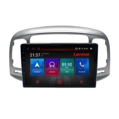 Navigatie Hyundai Accent 2006-2012 Lenovo Kit-ACCENT 8 core QLED Qualcomm 4+64 360 Android Waze USB Navigatie Internet Youtube Radio