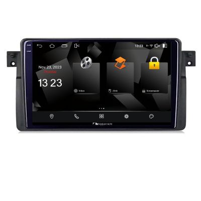 Navigatie BMW Seria 3 E46 5230-052 Android Ecran 720P Quad Core 2+64 carplay android auto