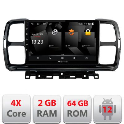 Navigatie Citroen C5 Aircross Android radio gps internet quad core 2+64 carplay android auto