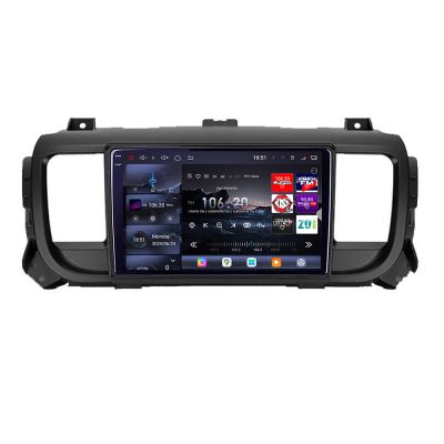 Navigatie Citroen Jumpy Toyota Proace Peugeot Traveller 2017-2022 Edotec Kit-jumpy16 8 core QLED 2K 12+256GB 360 Android Waze USB Navigatie Internet Youtube v2