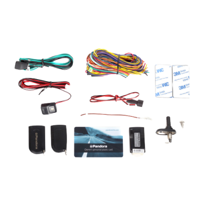 Alarma auto pe cheie Pandora Primo cu 2 tag-uri bluetooth 5.0, aplicatie PANDORA BT, senzor de temperatura