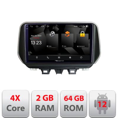 Navigatie Hyundai Tucson 2019 Quad Core 5230-1135 Android Ecran 720P Quad Core 2+64 carplay android auto