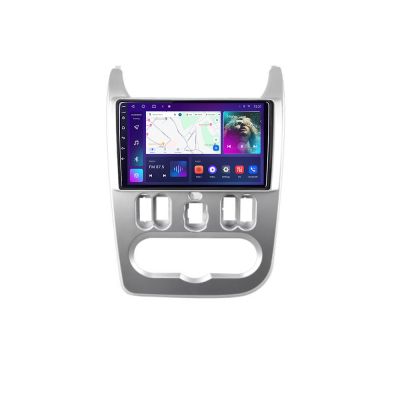 Navigatie Dacia Duster 2010-2012 C-099 Android Octa Core Ecran 2K QLED GPS 4G 4+32GB 360 KIT-099+EDT-E409-2K