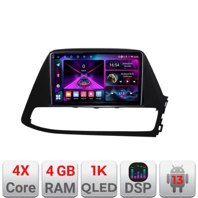 Navigatie Hyundai I30 2018-2021 Quad Core 4+64 InCell Display 1K Android Waze USB Navigatie Internet Youtube Radio