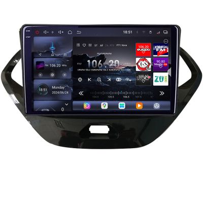 Navigatie Ford KA 2015-2020 Android radio gps internet 8 core QLED 2K 12+256GB 360 Edotec