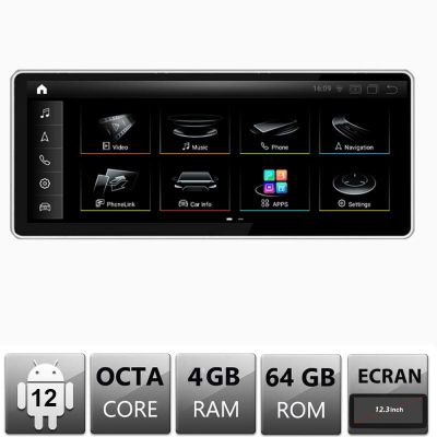Navigatie Audi A4 A5 MMI3G 2009-2014 Android Octa Core 4+64 12.3" 1920x720