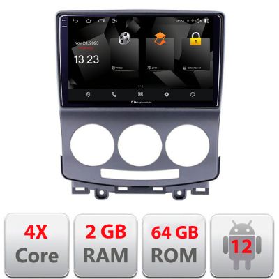 Navigatie Mazda 5 2005-2010 5230-MZ22 Android Ecran 720P Quad Core 2+64 carplay android auto