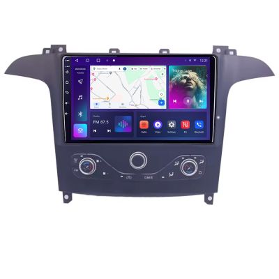 Navigatie Ford S-max 2006-2014 QLED 2K Octa core 4+32 DSP 360 Optic FHD internet gps radio carplay android auto KIT-smax-navi+EDT-E409-2K