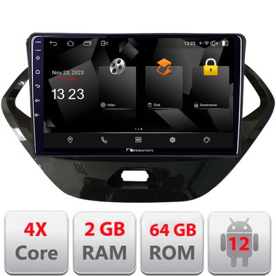 Navigatie Ford KA 2015-2020 Android Ecran 720P Quad Core 2+64 carplay android auto