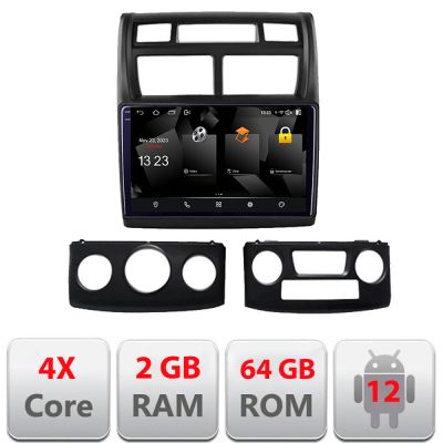 Navigatie Kia Sportage 2007-2013 5230-023 Android Ecran 720P Quad Core 2+64 carplay android auto