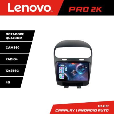 Navigatie Fiat Freemont Dodge Journey 2012-2019 Android radio gps internet 8 core QLED 2K 12+256 360 Lenovo v1