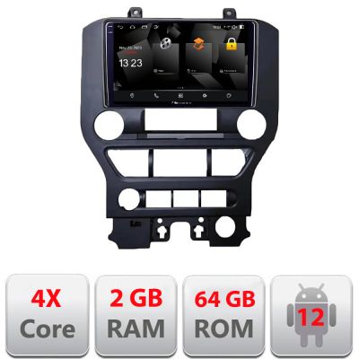 Navigatie Ford Mustang 2015-2020 5230-MUSTANG Android Ecran 720P Quad Core 2+64 carplay android auto