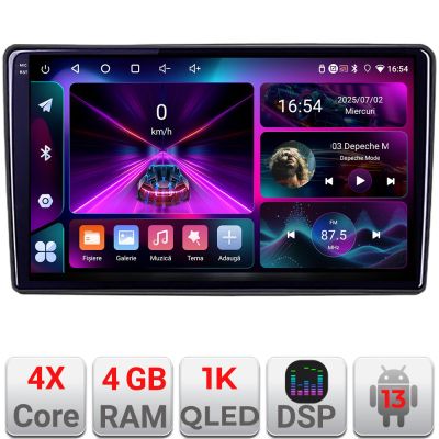 Navigatie Ford Transit 2015-2020 Android radio gps internet 4+64 Incell display Qled Rockchip