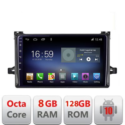 Navigatie Toyota Urbancruiser 2009-2014 Octa Core cu Android Radio Bluetooth Internet GPS WIFI DSP 8+128GB 4G