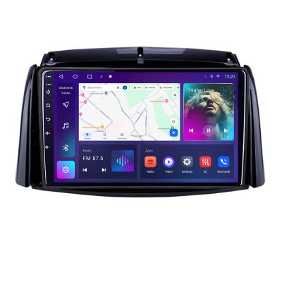 Navigatie Renault Koleos 2009-2016 C-KOLEOS Android Octa Core Ecran 2K QLED GPS 4G 4+32GB 360 KIT-KOLEOS+EDT-E409-2K