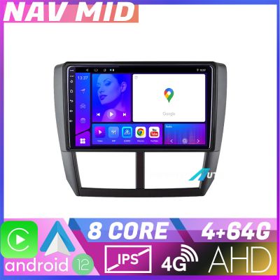 Navigatie Subaru Forester 2007 2013 KIT SU01 EDOTEC-LITE Android Ecran 720P Octa Core 4 64 Carplay