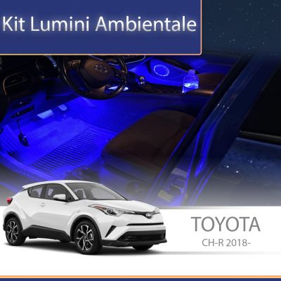 Lumini Ambientale Toyota CH-R 2018- set complet control telefon sau sistem original