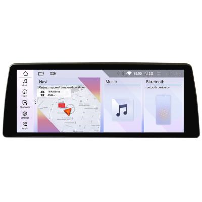 Navigatie BMW Seria 6 E63 2006-2012 cu ecran CCC Android ecran 12.3"8+128 4G BT camere 360