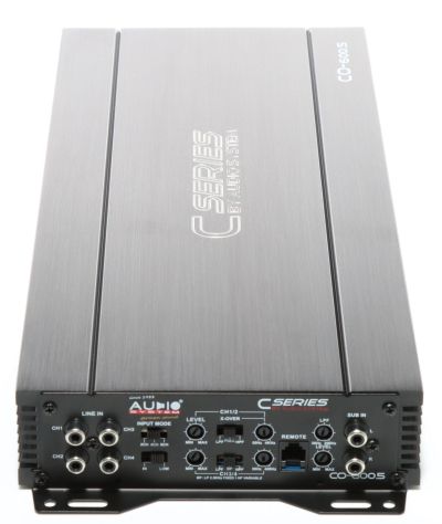 Amplificator RESIGILAT Audio System CO-600.5, 4 x 85 + 1 x 350 watts, in 2 sau 4 ohm, clasa AB, 5 canale