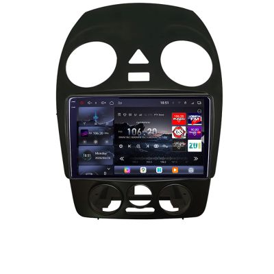 Navigatie VW Beetle 2005-2010 Android radio gps internet 8 core QLED 2K 12+256GB 360 Edotec
