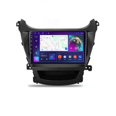 Navigatie Hyundai Elantra 2013-2015 C-359 Android Octa Core Ecran 2K QLED GPS 4G 4+32GB 360 KIT-359+EDT-E409-2K