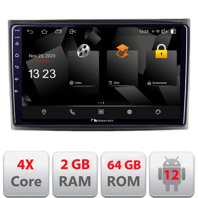 Navigatie Volvo XC90 2002-2014 Nakamichi Android Ecran 720P Quad Core 2+64 carplay android auto NAM5230