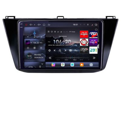 Navigatie VW Tiguan 2016- Edotec Kit-5883 8 core QLED 2K 12+256GB 360 Android Waze USB Navigatie Internet Youtube Radio